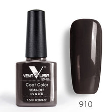 Load image into Gallery viewer, New Free Shipping Nail Art Design Manicure Venalisa 60Color 7.5Ml Soak Off Enamel Gel Polish UV Gel Nail Polish Lacquer Varnish