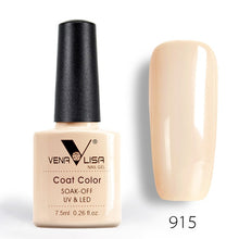 Load image into Gallery viewer, New Free Shipping Nail Art Design Manicure Venalisa 60Color 7.5Ml Soak Off Enamel Gel Polish UV Gel Nail Polish Lacquer Varnish