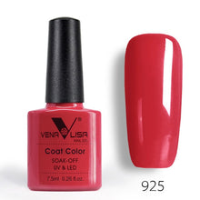 Load image into Gallery viewer, New Free Shipping Nail Art Design Manicure Venalisa 60Color 7.5Ml Soak Off Enamel Gel Polish UV Gel Nail Polish Lacquer Varnish