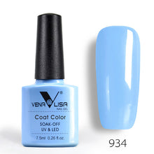 Load image into Gallery viewer, New Free Shipping Nail Art Design Manicure Venalisa 60Color 7.5Ml Soak Off Enamel Gel Polish UV Gel Nail Polish Lacquer Varnish