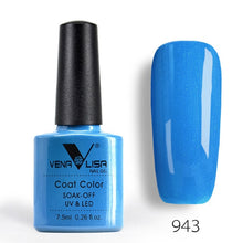 Load image into Gallery viewer, New Free Shipping Nail Art Design Manicure Venalisa 60Color 7.5Ml Soak Off Enamel Gel Polish UV Gel Nail Polish Lacquer Varnish