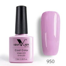 Load image into Gallery viewer, New Free Shipping Nail Art Design Manicure Venalisa 60Color 7.5Ml Soak Off Enamel Gel Polish UV Gel Nail Polish Lacquer Varnish