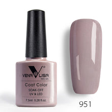 Load image into Gallery viewer, New Free Shipping Nail Art Design Manicure Venalisa 60Color 7.5Ml Soak Off Enamel Gel Polish UV Gel Nail Polish Lacquer Varnish
