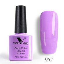 Load image into Gallery viewer, New Free Shipping Nail Art Design Manicure Venalisa 60Color 7.5Ml Soak Off Enamel Gel Polish UV Gel Nail Polish Lacquer Varnish