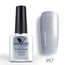 Load image into Gallery viewer, New Free Shipping Nail Art Design Manicure Venalisa 60Color 7.5Ml Soak Off Enamel Gel Polish UV Gel Nail Polish Lacquer Varnish