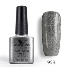 Load image into Gallery viewer, New Free Shipping Nail Art Design Manicure Venalisa 60Color 7.5Ml Soak Off Enamel Gel Polish UV Gel Nail Polish Lacquer Varnish
