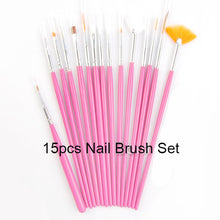 Load image into Gallery viewer, NICOLE DIARY UV Gel Brush Liner Painting Pen Acrylic Drawing Brush for Nails Gradient Rhinestone Handle Manicure Nail Art Tool