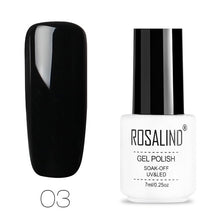 Load image into Gallery viewer, ROSALIND Gel Polish Set All For Manicure Semi Permanent Vernis top coat UV LED Gel Varnish Soak Off Nail Art Gel Nail Polish