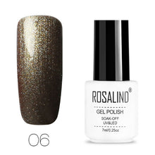 Load image into Gallery viewer, ROSALIND Gel Polish Set All For Manicure Semi Permanent Vernis top coat UV LED Gel Varnish Soak Off Nail Art Gel Nail Polish
