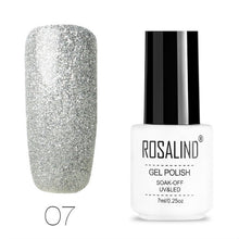 Load image into Gallery viewer, ROSALIND Gel Polish Set All For Manicure Semi Permanent Vernis top coat UV LED Gel Varnish Soak Off Nail Art Gel Nail Polish