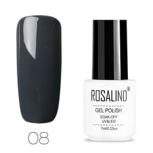 Load image into Gallery viewer, ROSALIND Gel Polish Set All For Manicure Semi Permanent Vernis top coat UV LED Gel Varnish Soak Off Nail Art Gel Nail Polish
