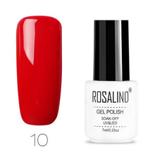 Load image into Gallery viewer, ROSALIND Gel Polish Set All For Manicure Semi Permanent Vernis top coat UV LED Gel Varnish Soak Off Nail Art Gel Nail Polish