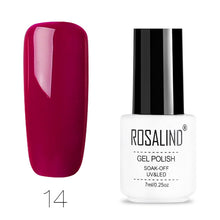 Load image into Gallery viewer, ROSALIND Gel Polish Set All For Manicure Semi Permanent Vernis top coat UV LED Gel Varnish Soak Off Nail Art Gel Nail Polish