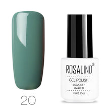 Load image into Gallery viewer, ROSALIND Gel Polish Set All For Manicure Semi Permanent Vernis top coat UV LED Gel Varnish Soak Off Nail Art Gel Nail Polish