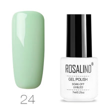Load image into Gallery viewer, ROSALIND Gel Polish Set All For Manicure Semi Permanent Vernis top coat UV LED Gel Varnish Soak Off Nail Art Gel Nail Polish