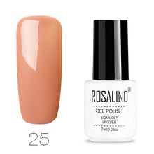 Load image into Gallery viewer, ROSALIND Gel Polish Set All For Manicure Semi Permanent Vernis top coat UV LED Gel Varnish Soak Off Nail Art Gel Nail Polish