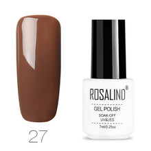 Load image into Gallery viewer, ROSALIND Gel Polish Set All For Manicure Semi Permanent Vernis top coat UV LED Gel Varnish Soak Off Nail Art Gel Nail Polish