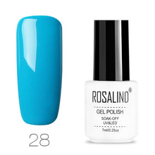 Load image into Gallery viewer, ROSALIND Gel Polish Set All For Manicure Semi Permanent Vernis top coat UV LED Gel Varnish Soak Off Nail Art Gel Nail Polish