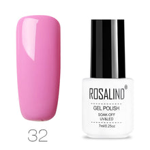 Load image into Gallery viewer, ROSALIND Gel Polish Set All For Manicure Semi Permanent Vernis top coat UV LED Gel Varnish Soak Off Nail Art Gel Nail Polish