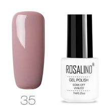 Load image into Gallery viewer, ROSALIND Gel Polish Set All For Manicure Semi Permanent Vernis top coat UV LED Gel Varnish Soak Off Nail Art Gel Nail Polish