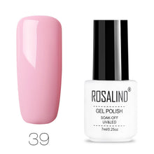 Load image into Gallery viewer, ROSALIND Gel Polish Set All For Manicure Semi Permanent Vernis top coat UV LED Gel Varnish Soak Off Nail Art Gel Nail Polish
