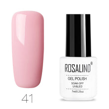 Load image into Gallery viewer, ROSALIND Gel Polish Set All For Manicure Semi Permanent Vernis top coat UV LED Gel Varnish Soak Off Nail Art Gel Nail Polish