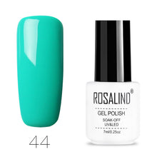 Load image into Gallery viewer, ROSALIND Gel Polish Set All For Manicure Semi Permanent Vernis top coat UV LED Gel Varnish Soak Off Nail Art Gel Nail Polish