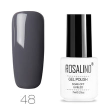 Load image into Gallery viewer, ROSALIND Gel Polish Set All For Manicure Semi Permanent Vernis top coat UV LED Gel Varnish Soak Off Nail Art Gel Nail Polish