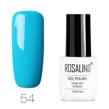 Load image into Gallery viewer, ROSALIND Gel Polish Set All For Manicure Semi Permanent Vernis top coat UV LED Gel Varnish Soak Off Nail Art Gel Nail Polish