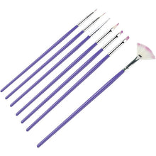 Load image into Gallery viewer, ROSALIND Nail Brush Nail Art Manicure Brushes Set Line Flower Pencel Dotting Painting Design Acrylic Nail Brush For Gel Polish