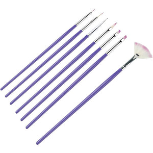 ROSALIND Nail Brush Nail Art Manicure Brushes Set Line Flower Pencel Dotting Painting Design Acrylic Nail Brush For Gel Polish