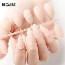 Load image into Gallery viewer, ROSALIND Nail Art Manicure 24pcs Matte Tips For False Nails Fake Nails Forms For Extension Manicure Art for False Nails