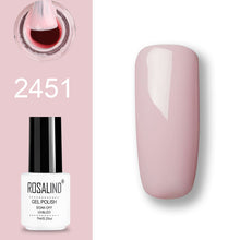 Load image into Gallery viewer, ROSALIND Gel Polish Set UV Vernis Semi Permanent Primer Top Coat 7ML Poly Gel Varnish Nail Art Manicure Gel Lak PolishesNails