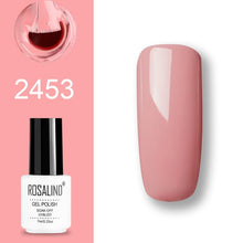 Load image into Gallery viewer, ROSALIND Gel Polish Set UV Vernis Semi Permanent Primer Top Coat 7ML Poly Gel Varnish Nail Art Manicure Gel Lak PolishesNails