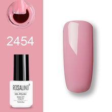 Load image into Gallery viewer, ROSALIND Gel Polish Set UV Vernis Semi Permanent Primer Top Coat 7ML Poly Gel Varnish Nail Art Manicure Gel Lak PolishesNails