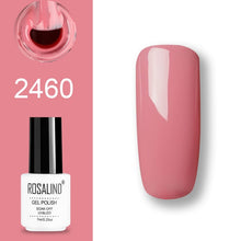 Load image into Gallery viewer, ROSALIND Gel Polish Set UV Vernis Semi Permanent Primer Top Coat 7ML Poly Gel Varnish Nail Art Manicure Gel Lak PolishesNails