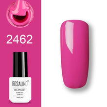 Load image into Gallery viewer, ROSALIND Gel Polish Set UV Vernis Semi Permanent Primer Top Coat 7ML Poly Gel Varnish Nail Art Manicure Gel Lak PolishesNails