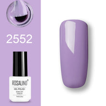 Load image into Gallery viewer, ROSALIND Gel Polish Set UV Vernis Semi Permanent Primer Top Coat 7ML Poly Gel Varnish Nail Art Manicure Gel Lak PolishesNails