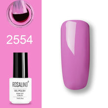 Load image into Gallery viewer, ROSALIND Gel Polish Set UV Vernis Semi Permanent Primer Top Coat 7ML Poly Gel Varnish Nail Art Manicure Gel Lak PolishesNails
