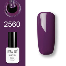 Load image into Gallery viewer, ROSALIND Gel Polish Set UV Vernis Semi Permanent Primer Top Coat 7ML Poly Gel Varnish Nail Art Manicure Gel Lak PolishesNails