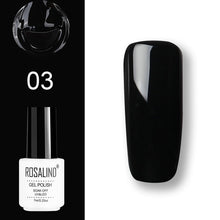 Load image into Gallery viewer, ROSALIND Gel Polish Set UV Vernis Semi Permanent Primer Top Coat 7ML Poly Gel Varnish Nail Art Manicure Gel Lak PolishesNails