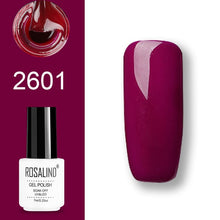 Load image into Gallery viewer, ROSALIND Gel Polish Set UV Vernis Semi Permanent Primer Top Coat 7ML Poly Gel Varnish Nail Art Manicure Gel Lak PolishesNails
