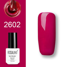 Load image into Gallery viewer, ROSALIND Gel Polish Set UV Vernis Semi Permanent Primer Top Coat 7ML Poly Gel Varnish Nail Art Manicure Gel Lak PolishesNails