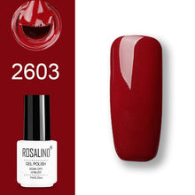 Load image into Gallery viewer, ROSALIND Gel Polish Set UV Vernis Semi Permanent Primer Top Coat 7ML Poly Gel Varnish Nail Art Manicure Gel Lak PolishesNails