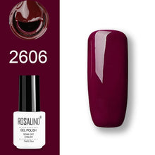 Load image into Gallery viewer, ROSALIND Gel Polish Set UV Vernis Semi Permanent Primer Top Coat 7ML Poly Gel Varnish Nail Art Manicure Gel Lak PolishesNails