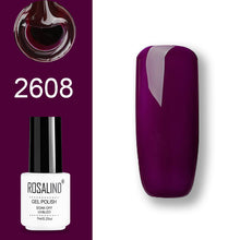 Load image into Gallery viewer, ROSALIND Gel Polish Set UV Vernis Semi Permanent Primer Top Coat 7ML Poly Gel Varnish Nail Art Manicure Gel Lak PolishesNails