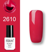 Load image into Gallery viewer, ROSALIND Gel Polish Set UV Vernis Semi Permanent Primer Top Coat 7ML Poly Gel Varnish Nail Art Manicure Gel Lak PolishesNails