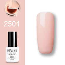 Load image into Gallery viewer, ROSALIND Gel Polish Set UV Vernis Semi Permanent Primer Top Coat 7ML Poly Gel Varnish Nail Art Manicure Gel Lak PolishesNails