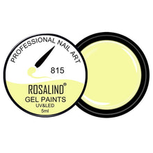 Load image into Gallery viewer, ROSALIND Gel Varnishes Set Painting Gel Nail Polish Nails 5ml DIY Design All For Manicure Hybrid Nail Art Primer Gel Polish