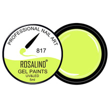 Load image into Gallery viewer, ROSALIND Gel Varnishes Set Painting Gel Nail Polish Nails 5ml DIY Design All For Manicure Hybrid Nail Art Primer Gel Polish